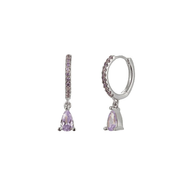 Oorbellen Nina paars