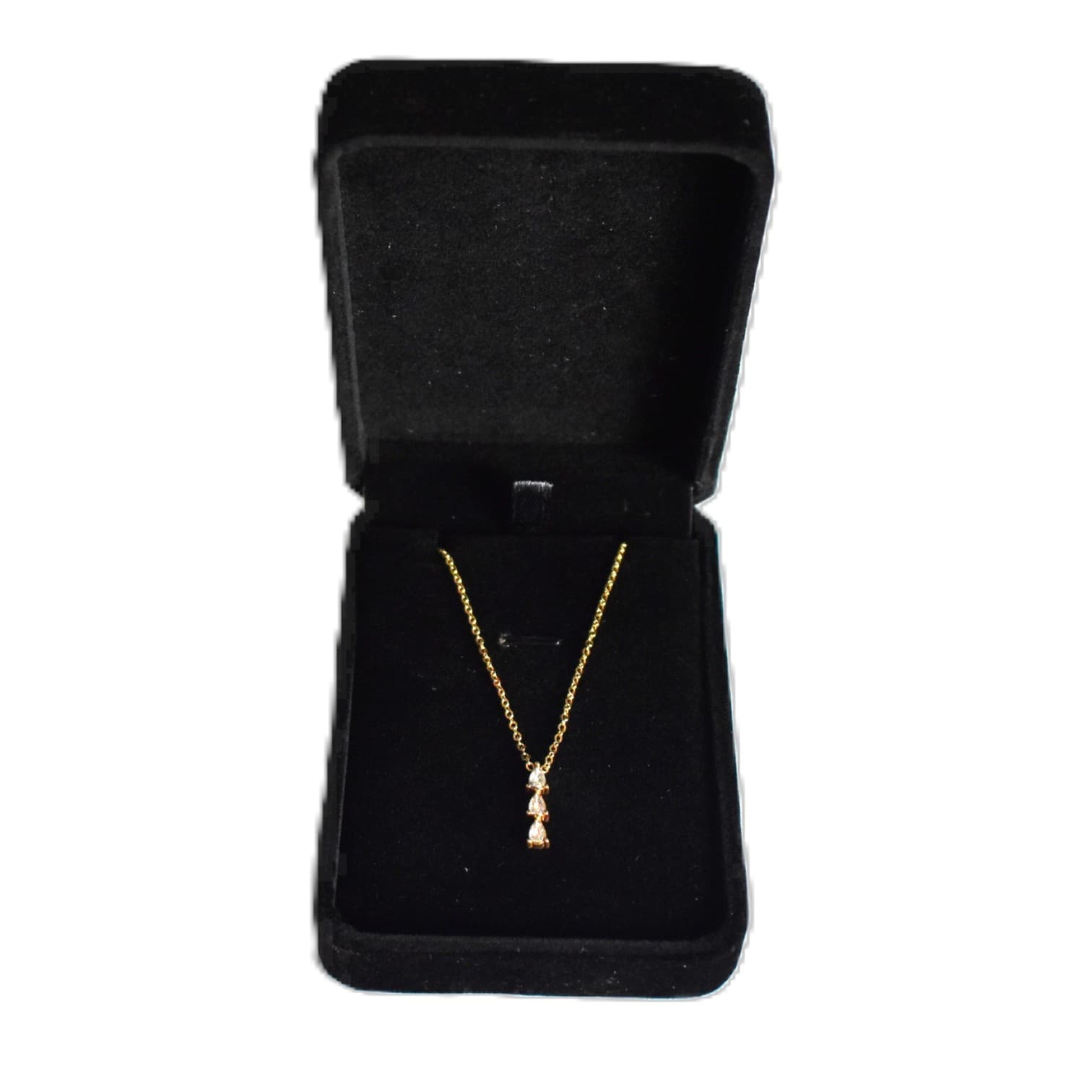 Kettingdoosje Velvet Zwart