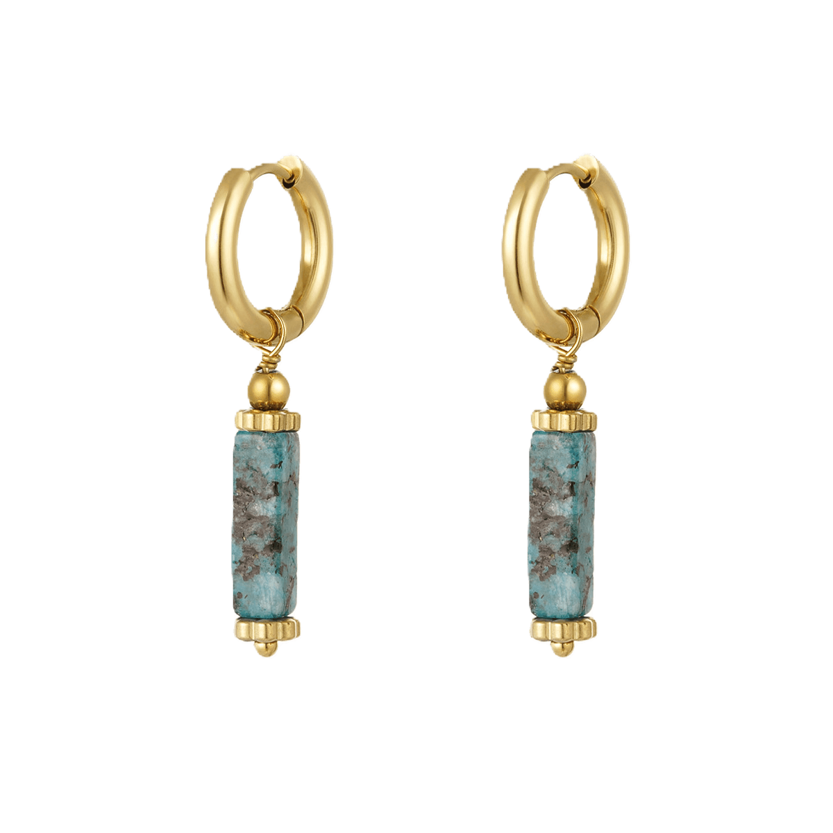 Oorbellen Hayley blauw