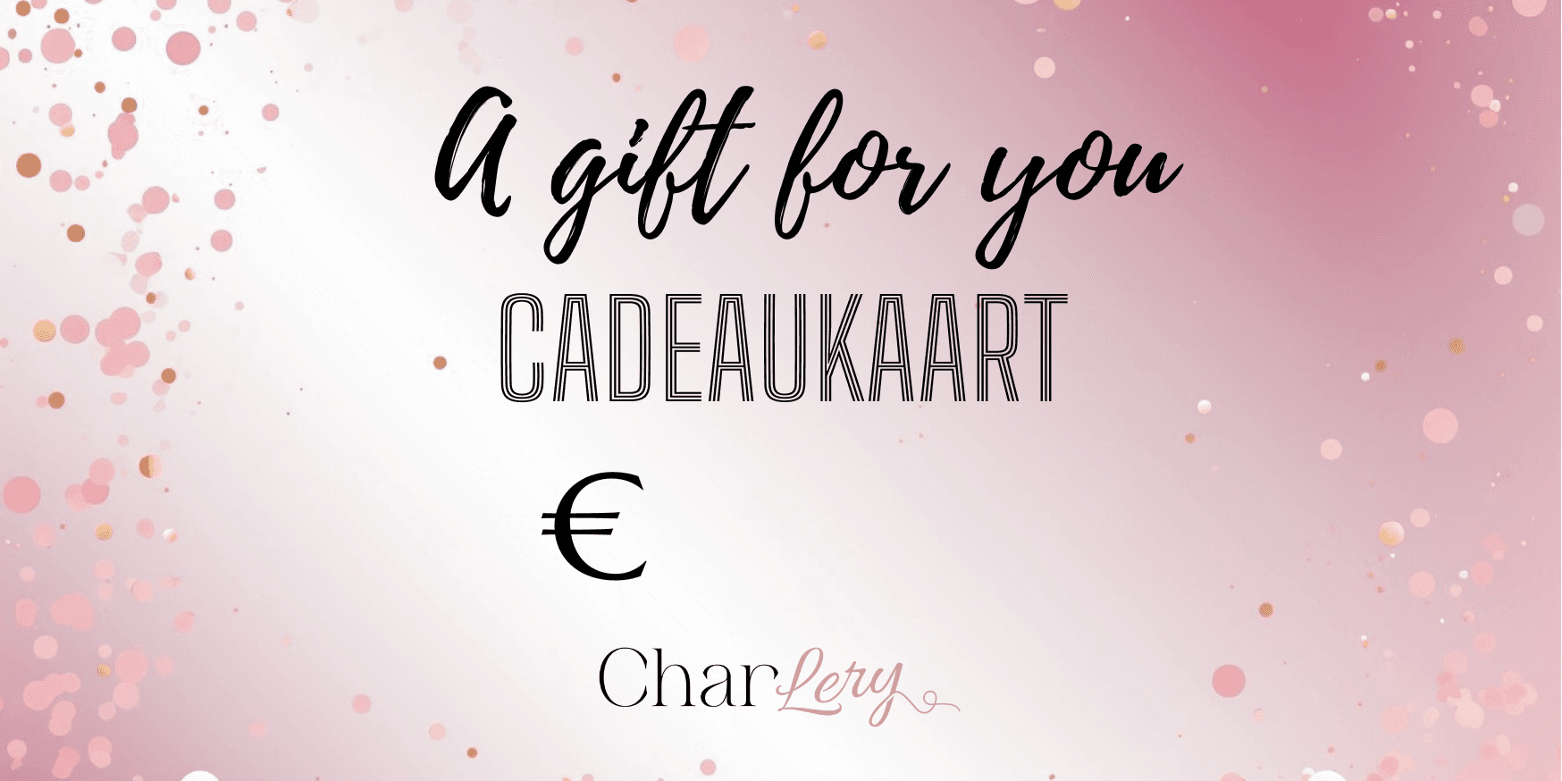 Cadeaukaart - Fysiek