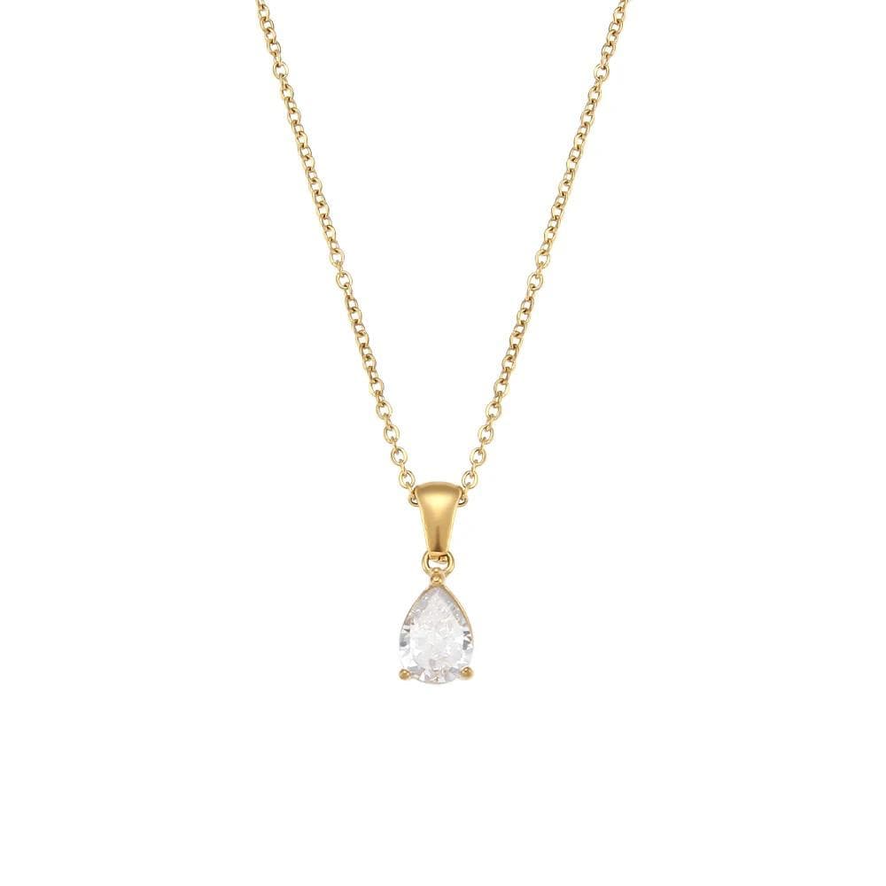 Ketting Druppel wit
