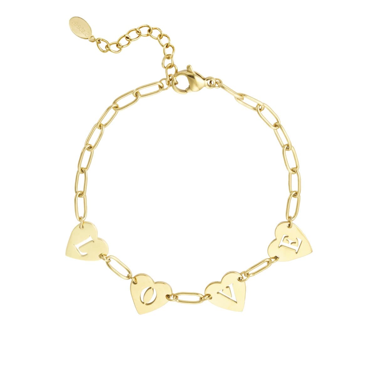 Schakel Armband Love