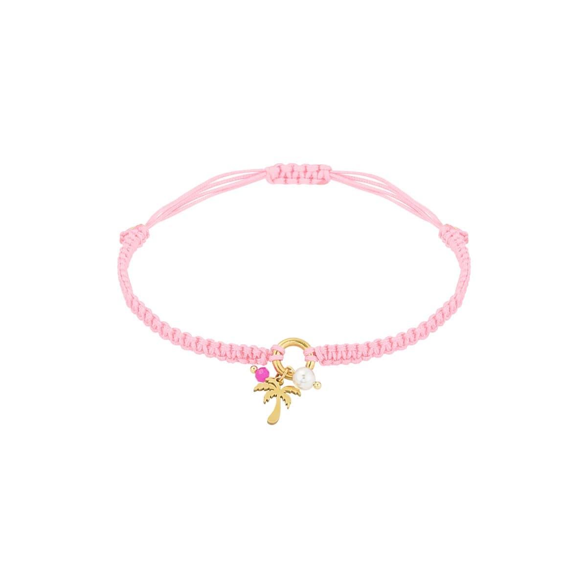 Armband Palm Paradise roze