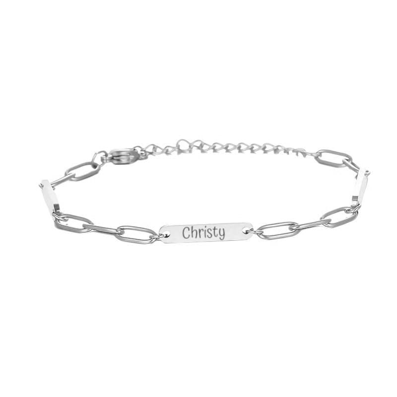 Schakelarmband met 3 Namen