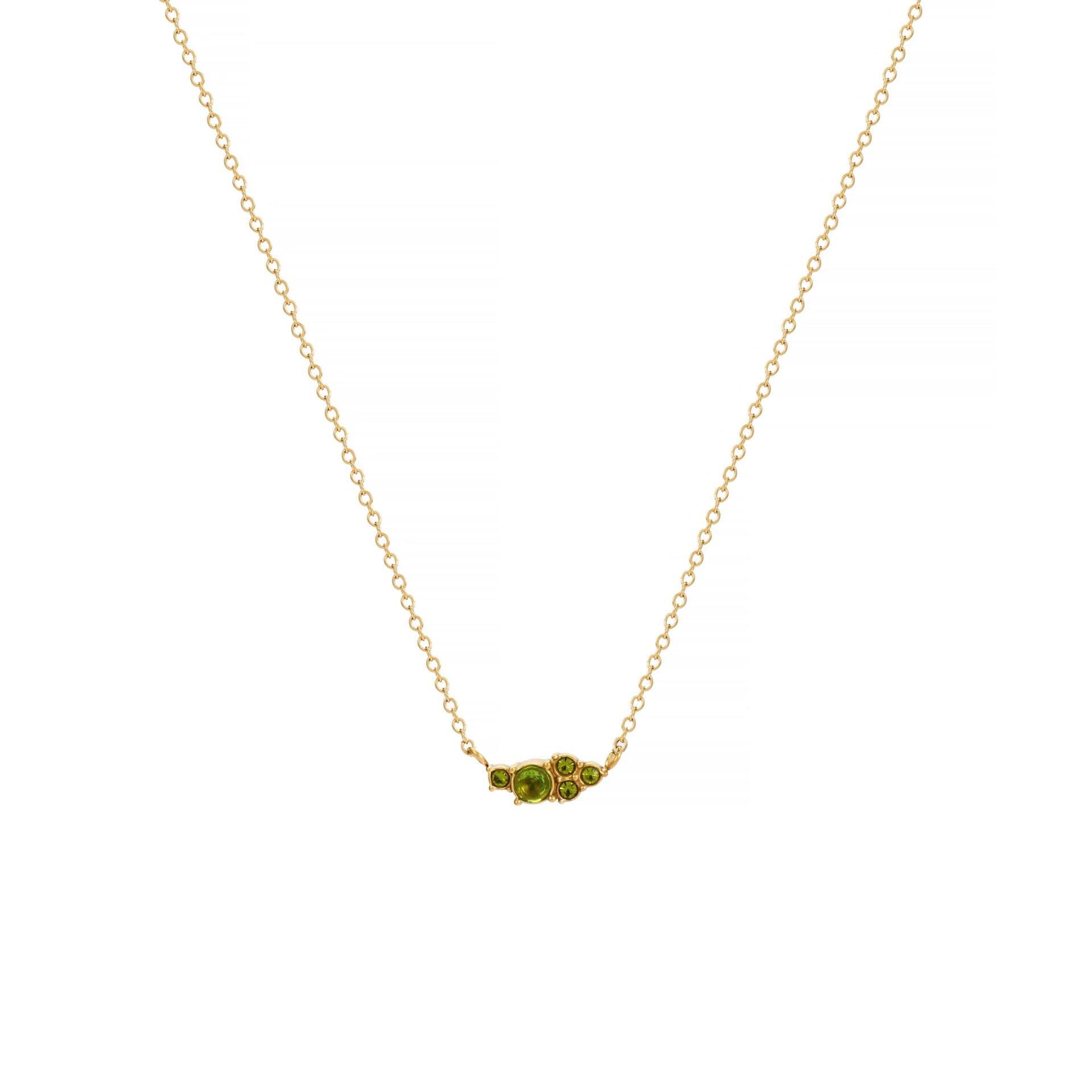 Ketting Jade groen
