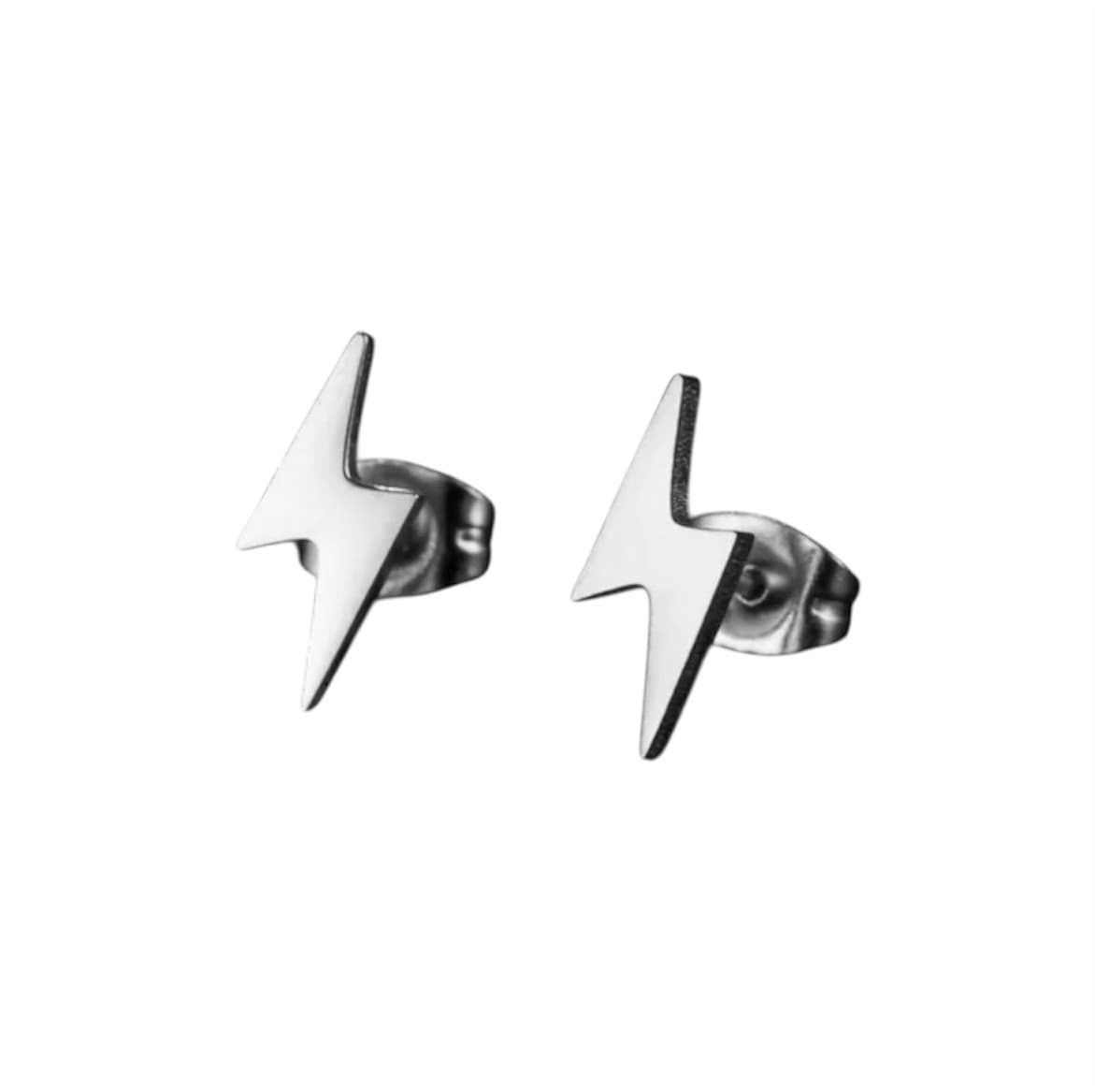 Oorbellen Studs Bliksem — alternatieve afbeelding