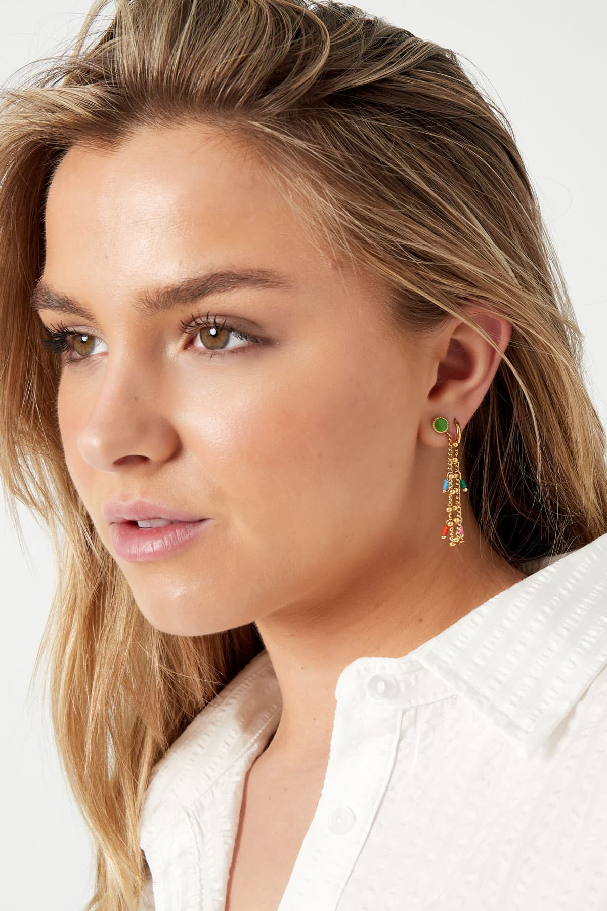 Dubbele Oorbel Kim 3