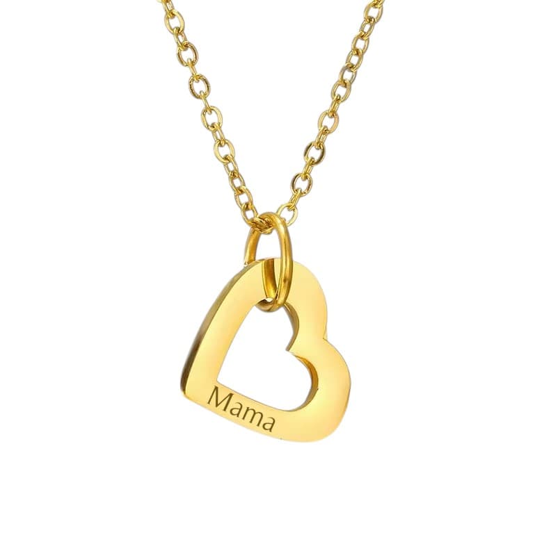 Ketting met 1 Hartje