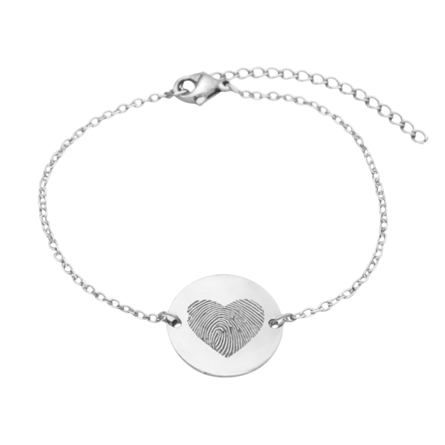 Armband Vingerafdruk Hart